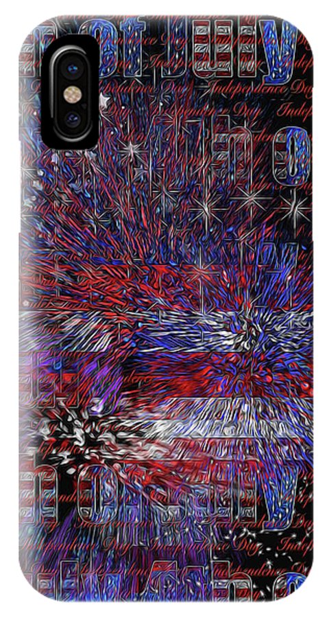 4th of July Poster - Phone Case