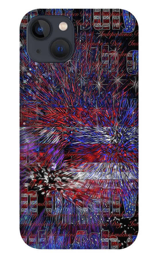4th of July Poster - Phone Case