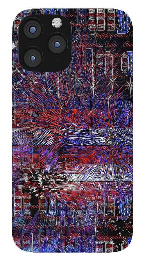 4th of July Poster - Phone Case