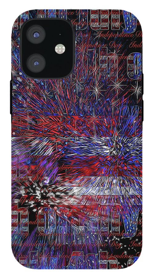 4th of July Poster - Phone Case