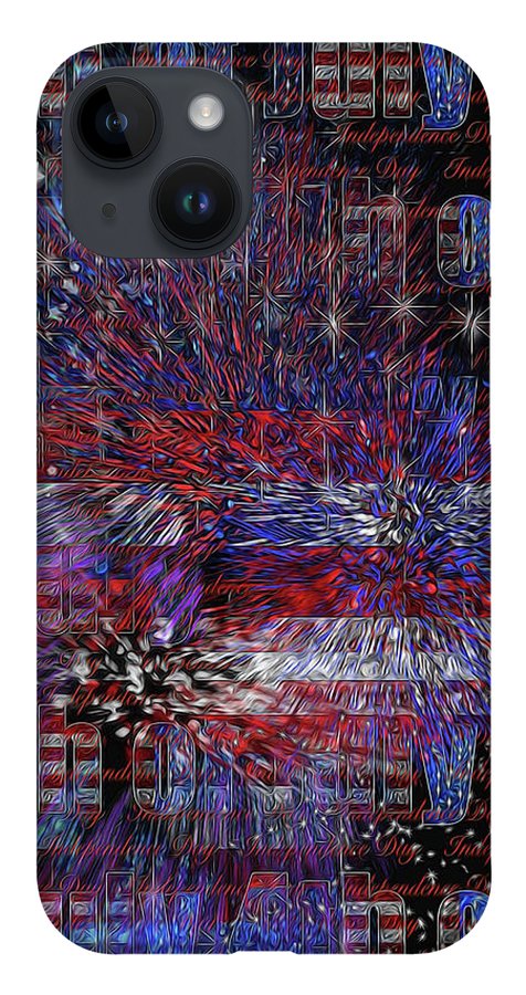 4th of July Poster - Phone Case