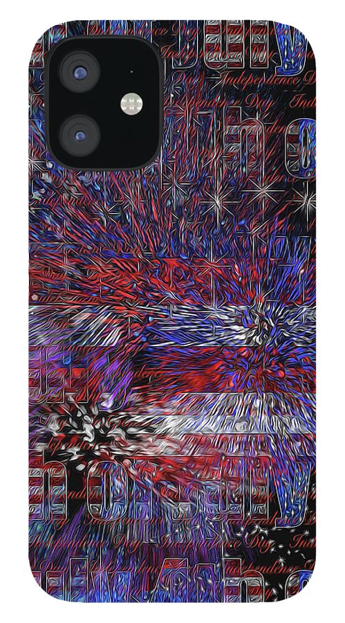 4th of July Poster - Phone Case