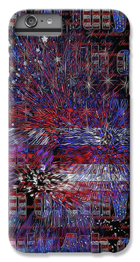 4th of July Poster - Phone Case