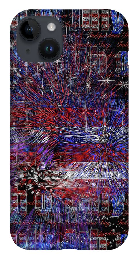 4th of July Poster - Phone Case