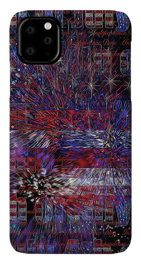 4th of July Poster - Phone Case