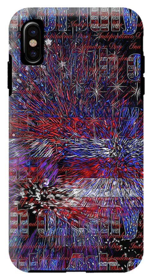 4th of July Poster - Phone Case
