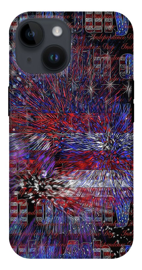 4th of July Poster - Phone Case