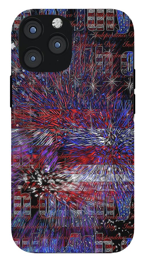 4th of July Poster - Phone Case