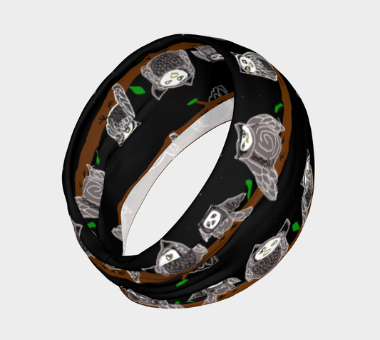 Cute Owls Pattern Headband