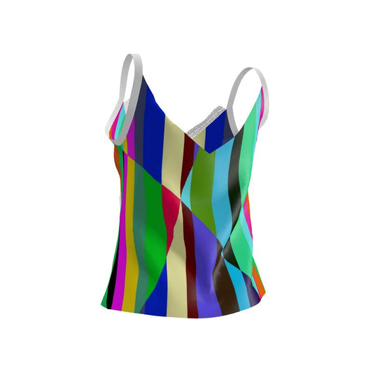 Stripes Interrupted Cami