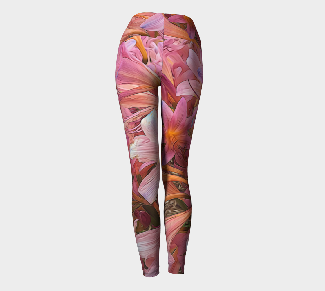 Amaryllis Belladona Yoga Leggings