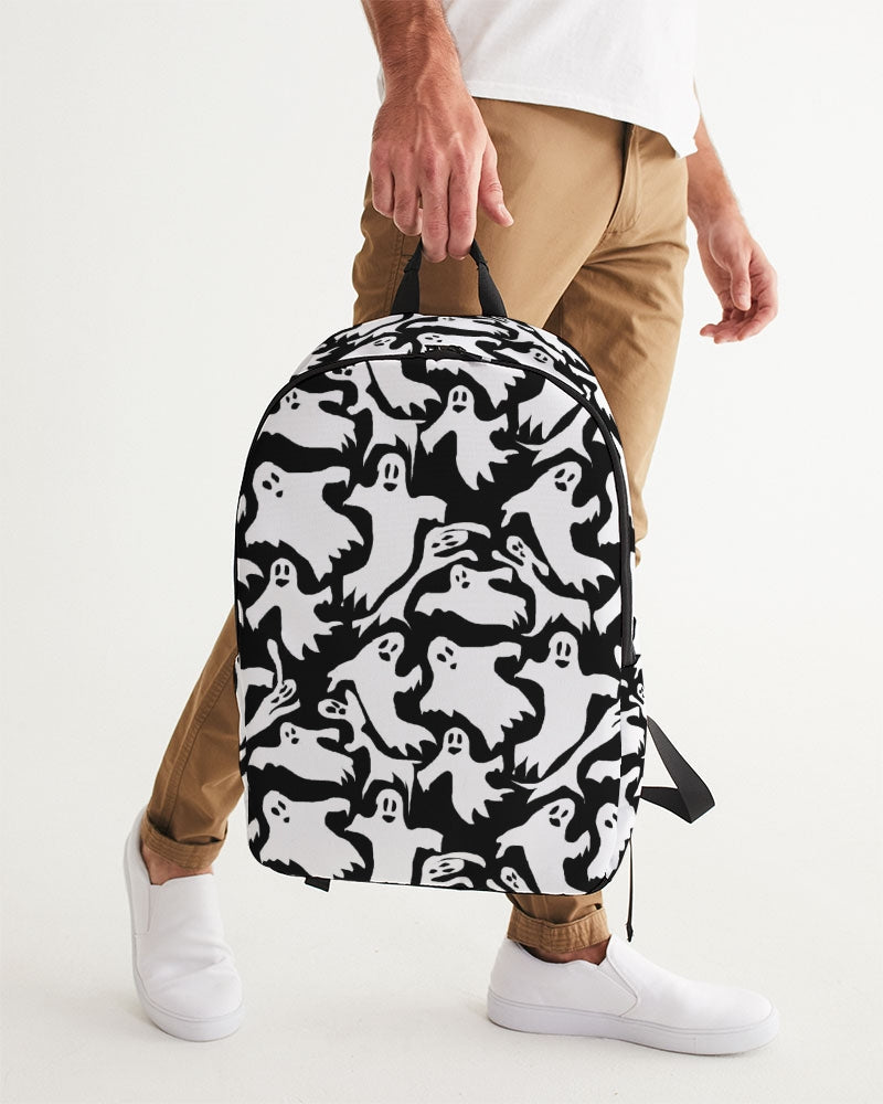 Ghosts Pattern Large Backpack