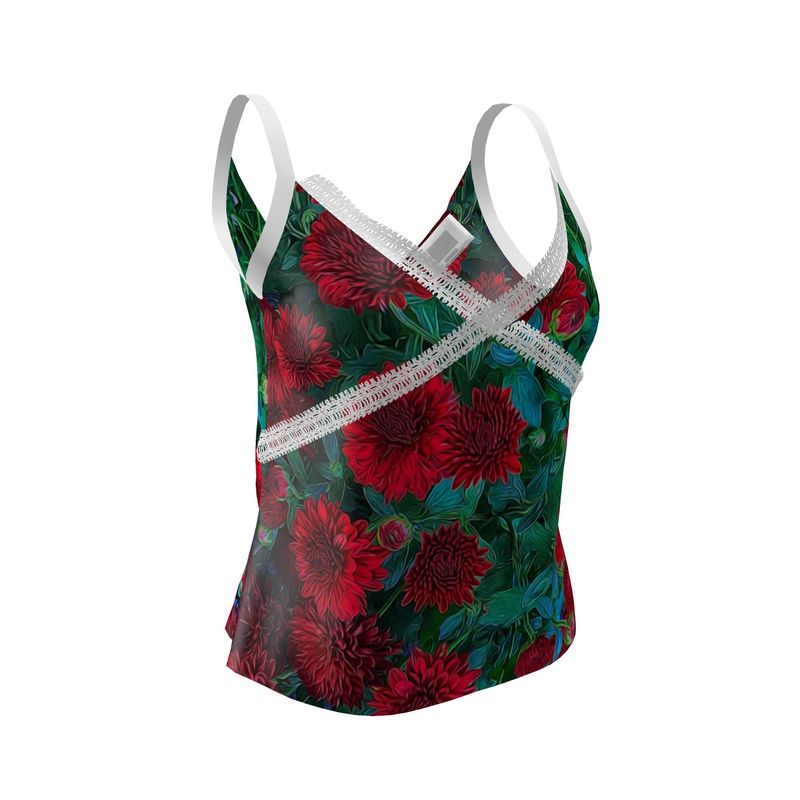 Red Mums Cami