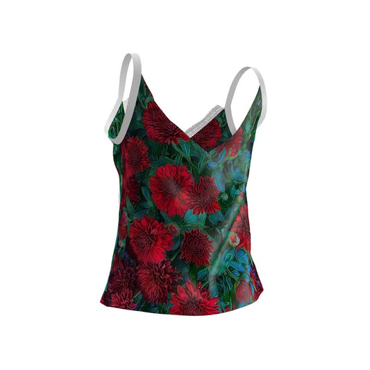 Red Mums Cami