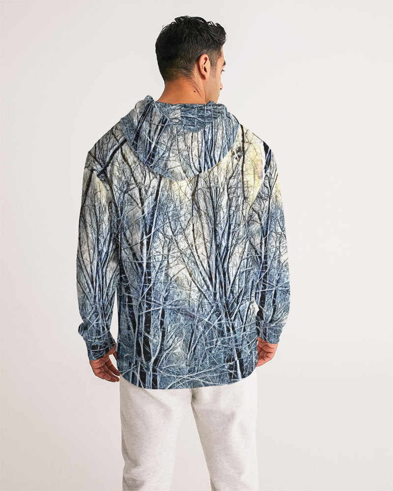 4 Oclock Winter Landscape Men's Hoodie