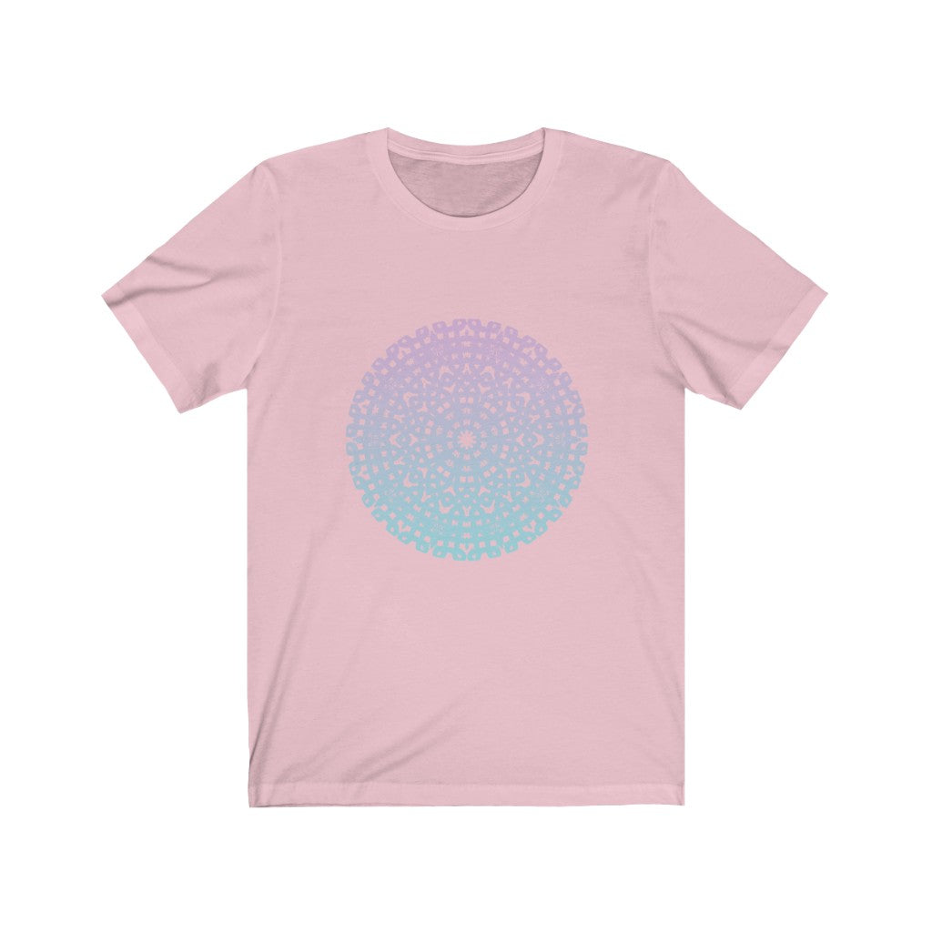 Pastel Celtic Knot Mandala Unisex Jersey Short Sleeve Tee