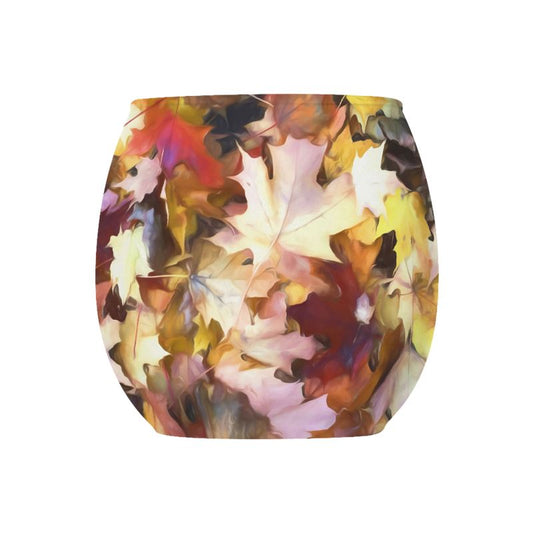 Bright Fall Leaves tea Light Holder