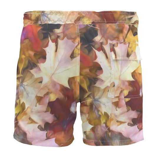 Bright Fall Leaves Board Shorts
