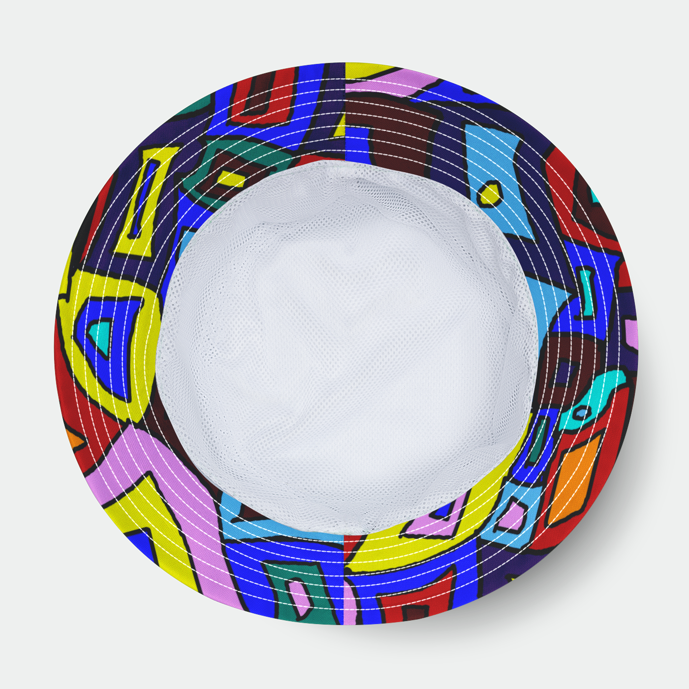 Wavy Square Bucket Hat