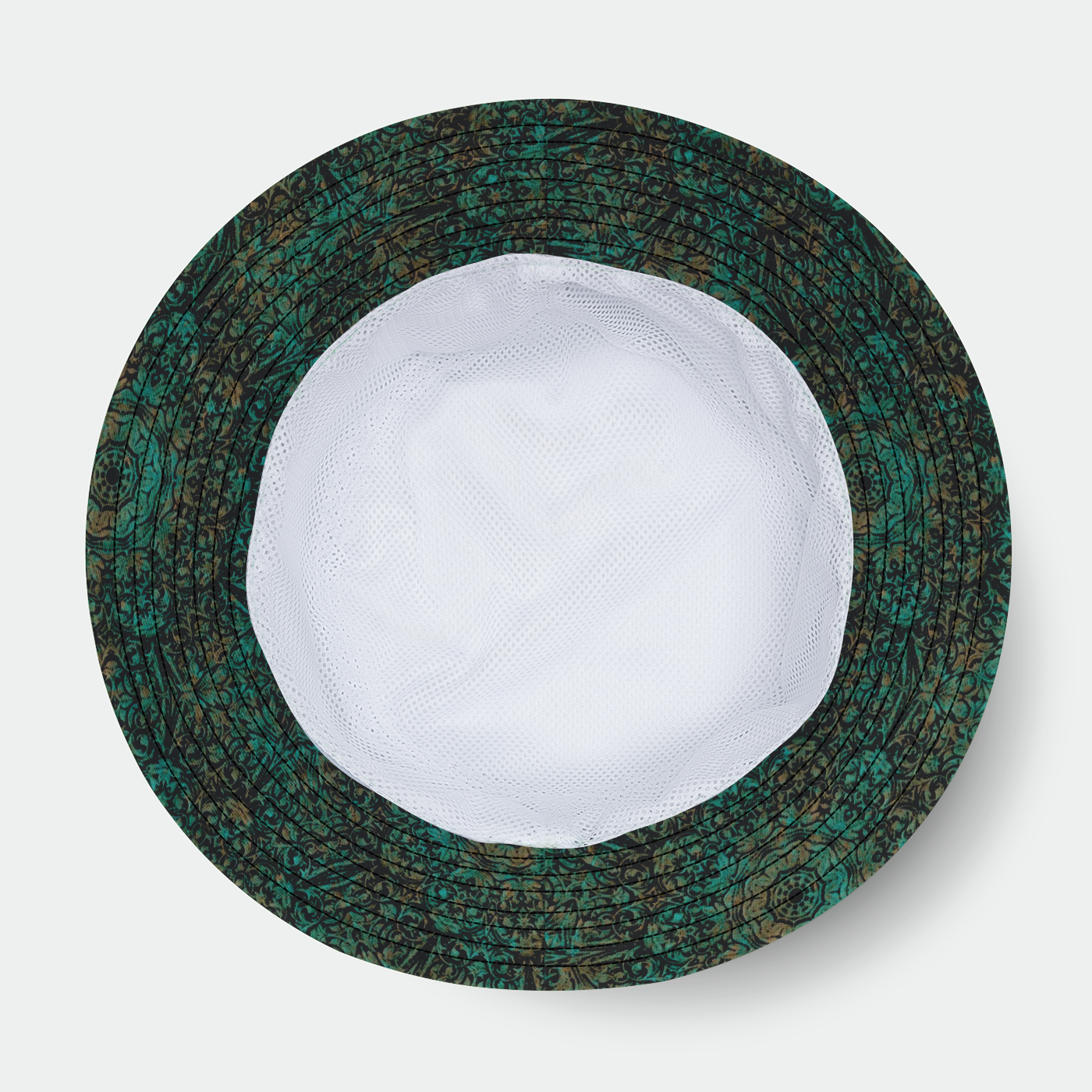 Copper Patina Pattern Bucket Hat
