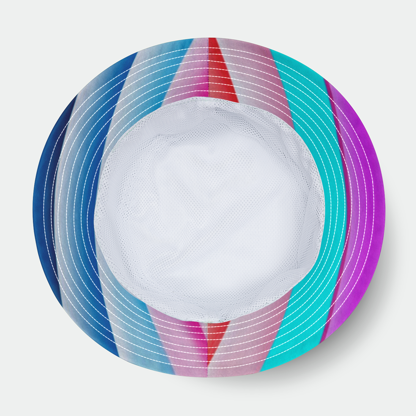 Cotton Candy Stripes Bucket Hat