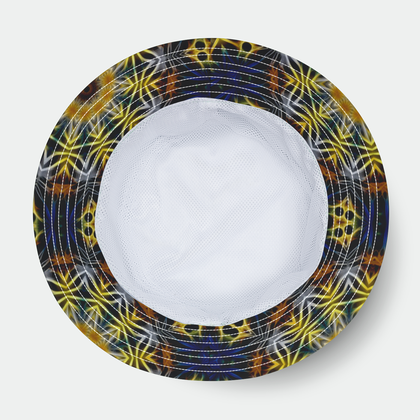 Daisies Kaleidoscope Bucket Hat