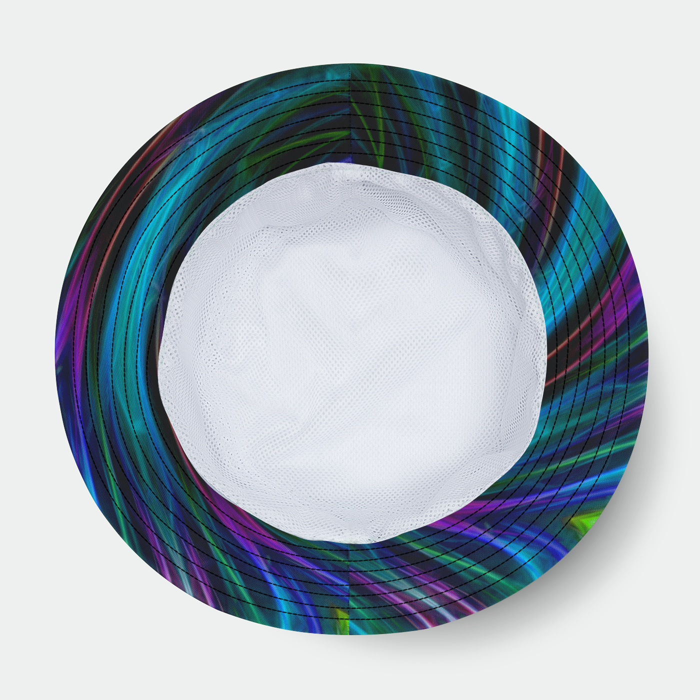 Turquoise Swirl Bucket Hat