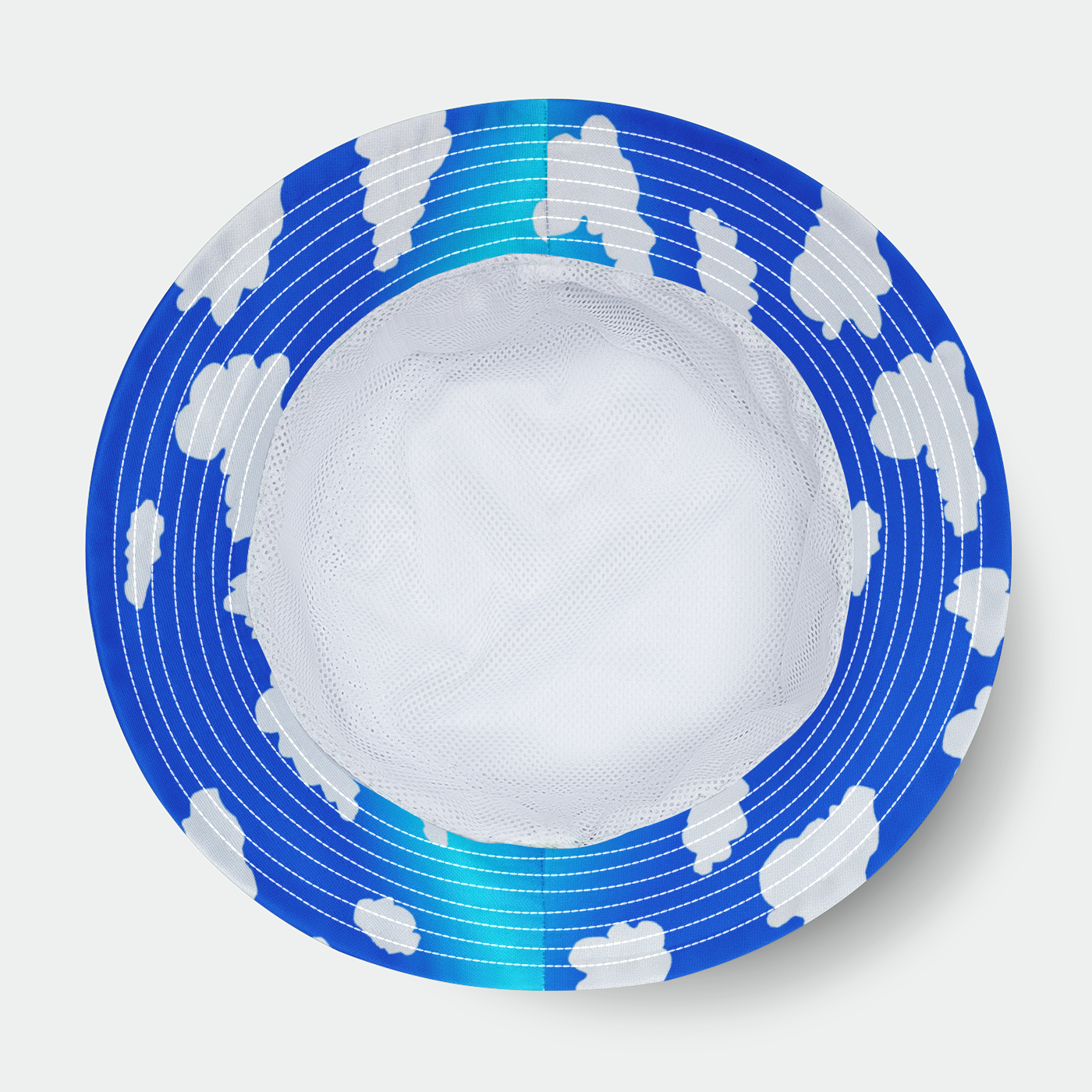Clouds Pattern Bucket Hat