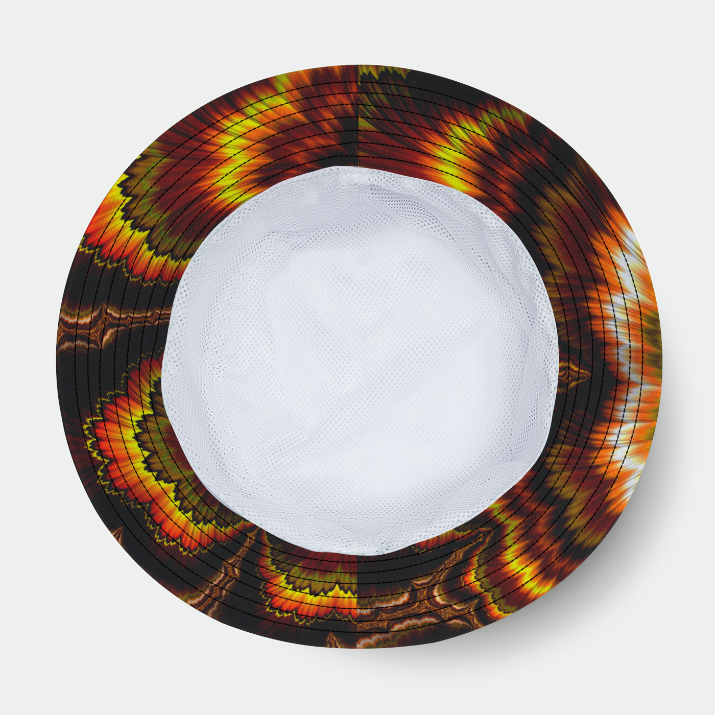 Turkey Feather Fractal Bucket Hat