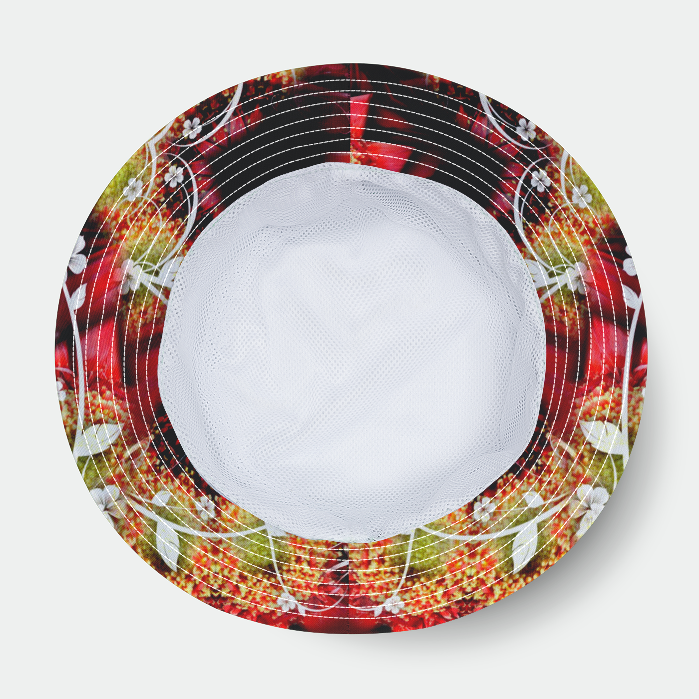 Victorian Vines and Flowers Bucket Hat