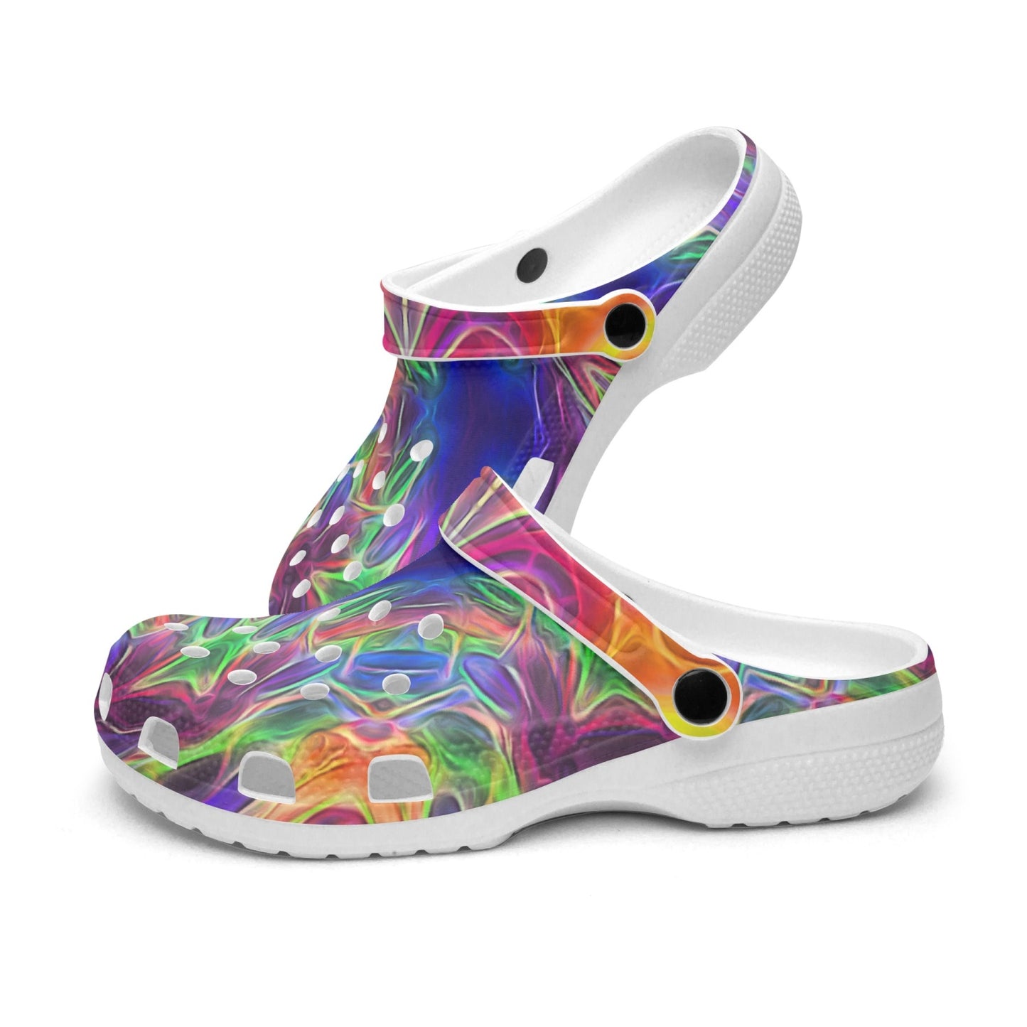 Sunrise Kaleidoscope 413. All Over Printed Clogs