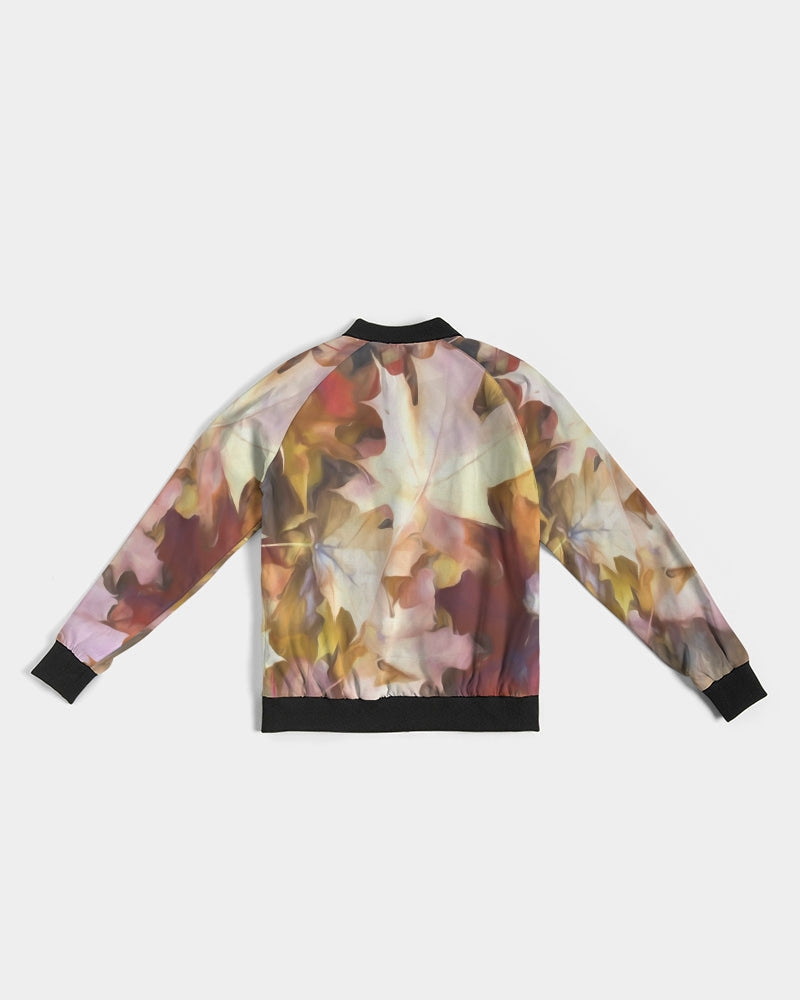 Fall Leaves Bright Women's Bomber Jacket