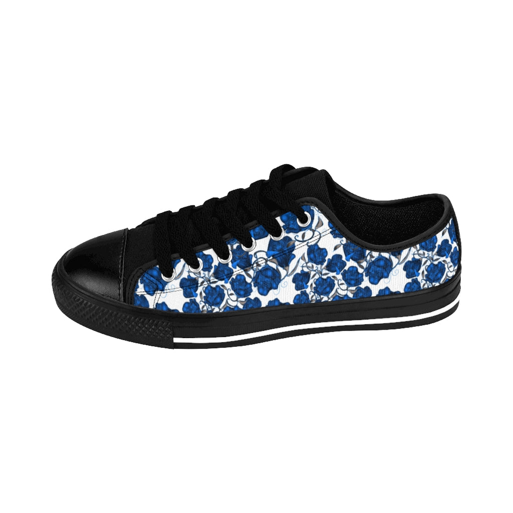 Blue Roses Women's Sneakers