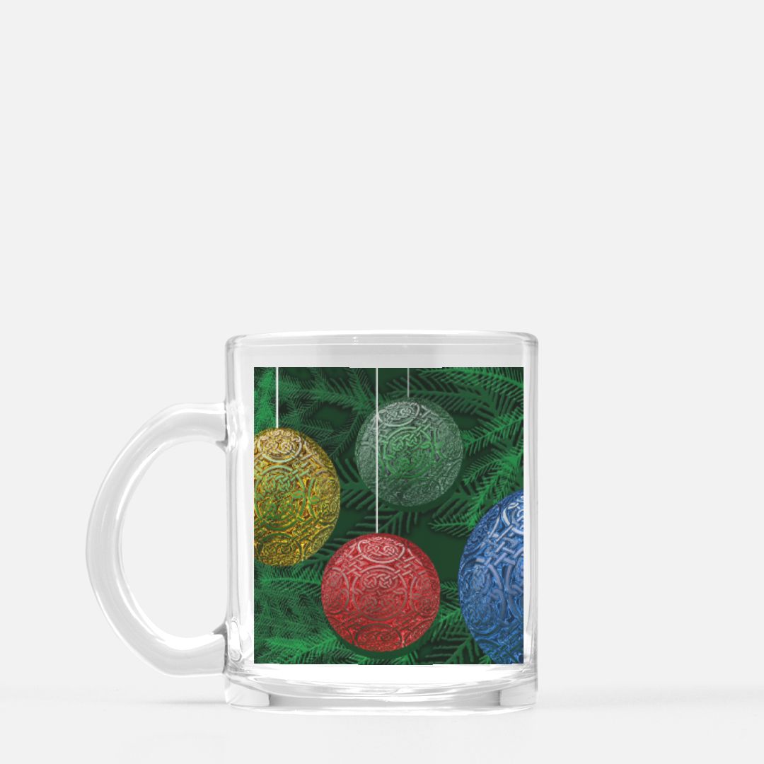 Celtic Tree Mug Glass