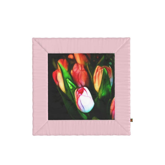 Pink Tulips Quilt