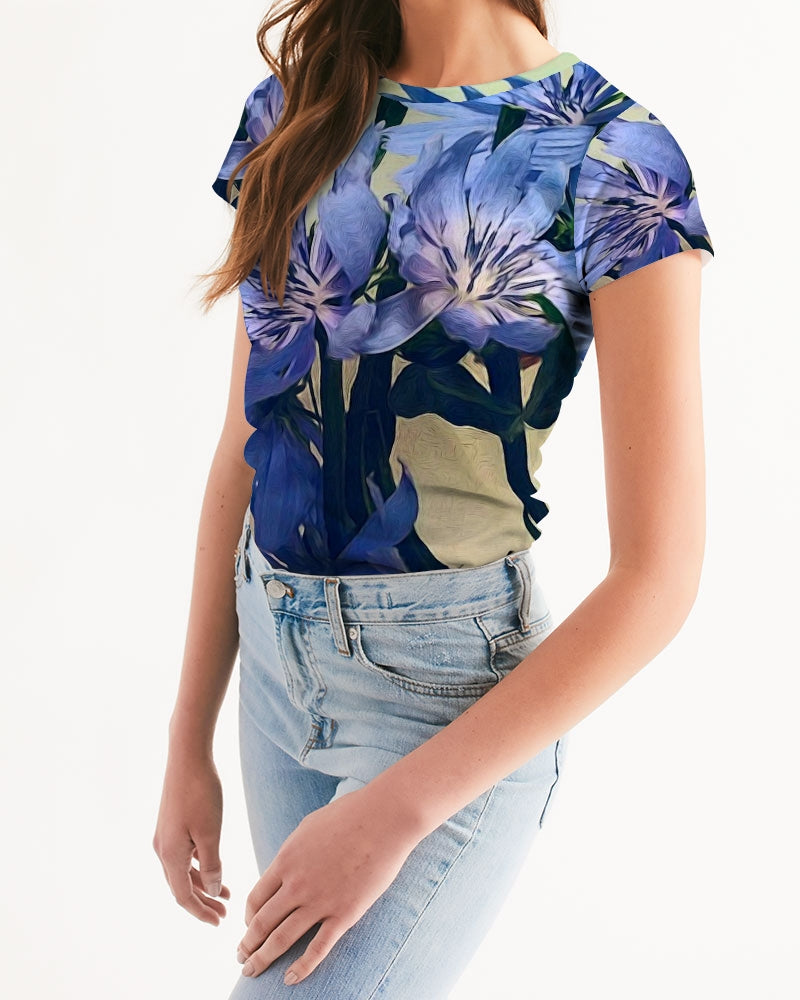 Blue Wildflowers Women's Tee