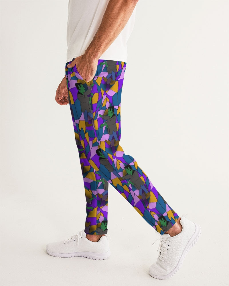 Frankenstein Pattern Men's Joggers