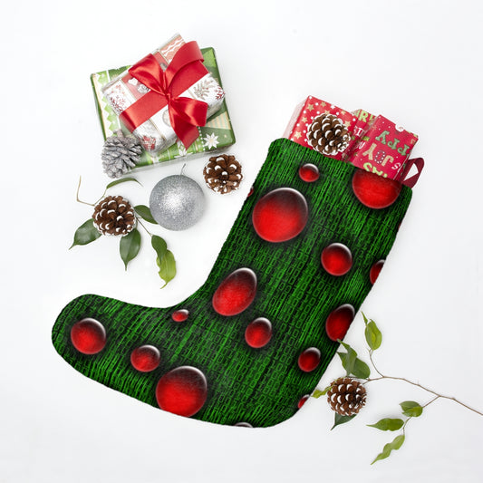 Geek Binary Digital Christmas Stockings