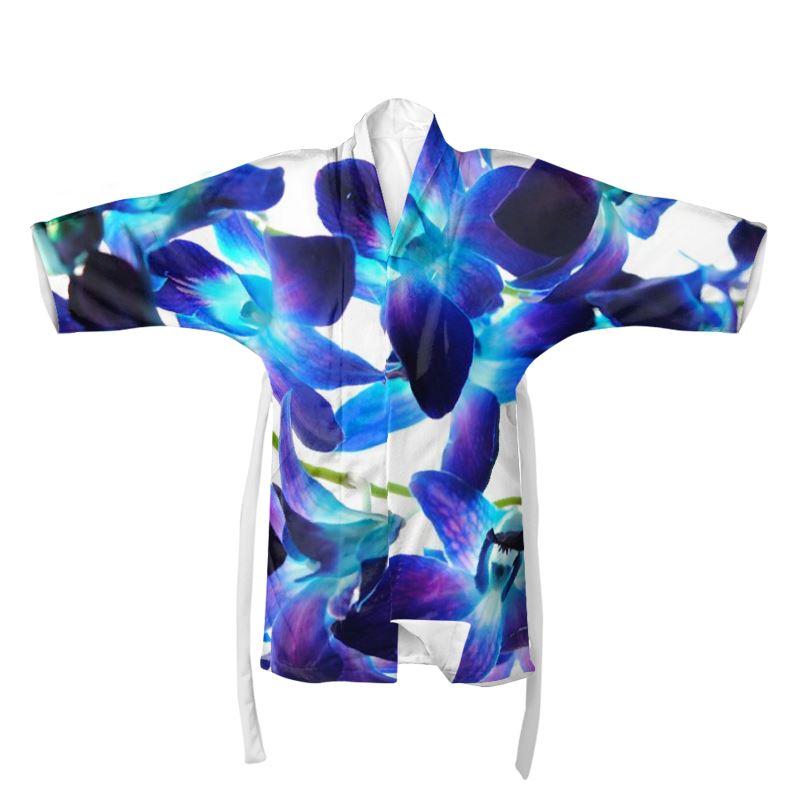 Purple Orchids Kimono