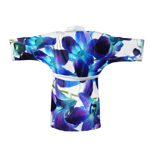 Purple Orchids Kimono