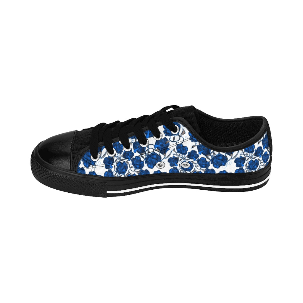 Blue Roses Women's Sneakers