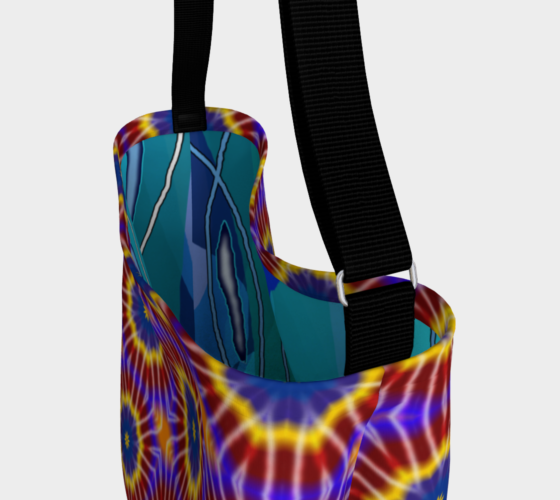 Rainbow Tie Dye Day Tote
