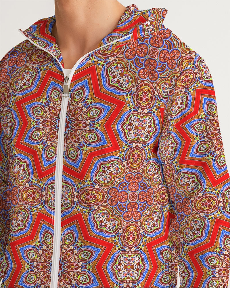 Medieval Kaleidoscope Men's Windbreaker