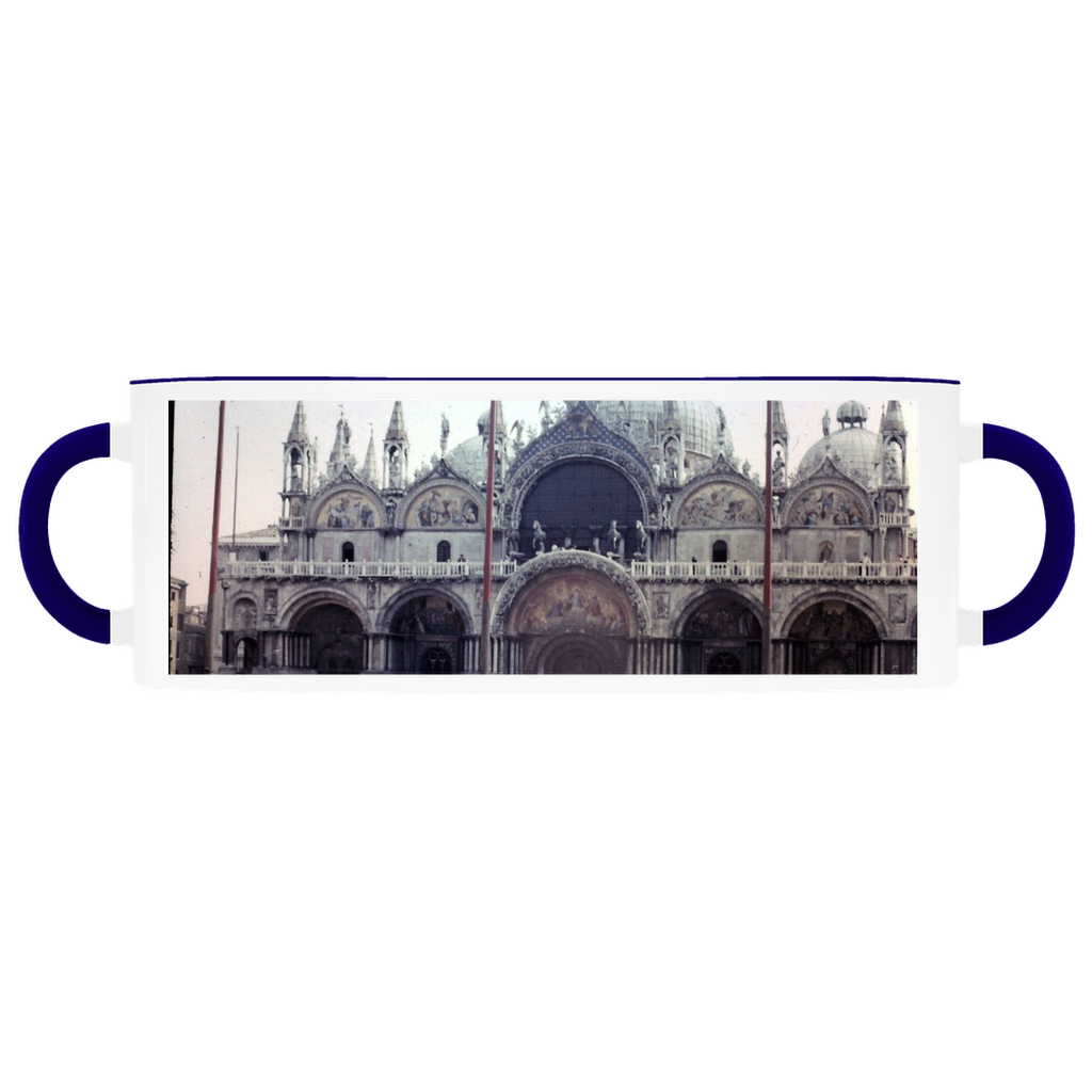 Vintage Venice Cathedral Accent Mugs