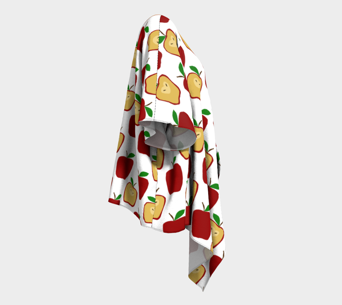 Apple Polkadots Draped Kimono