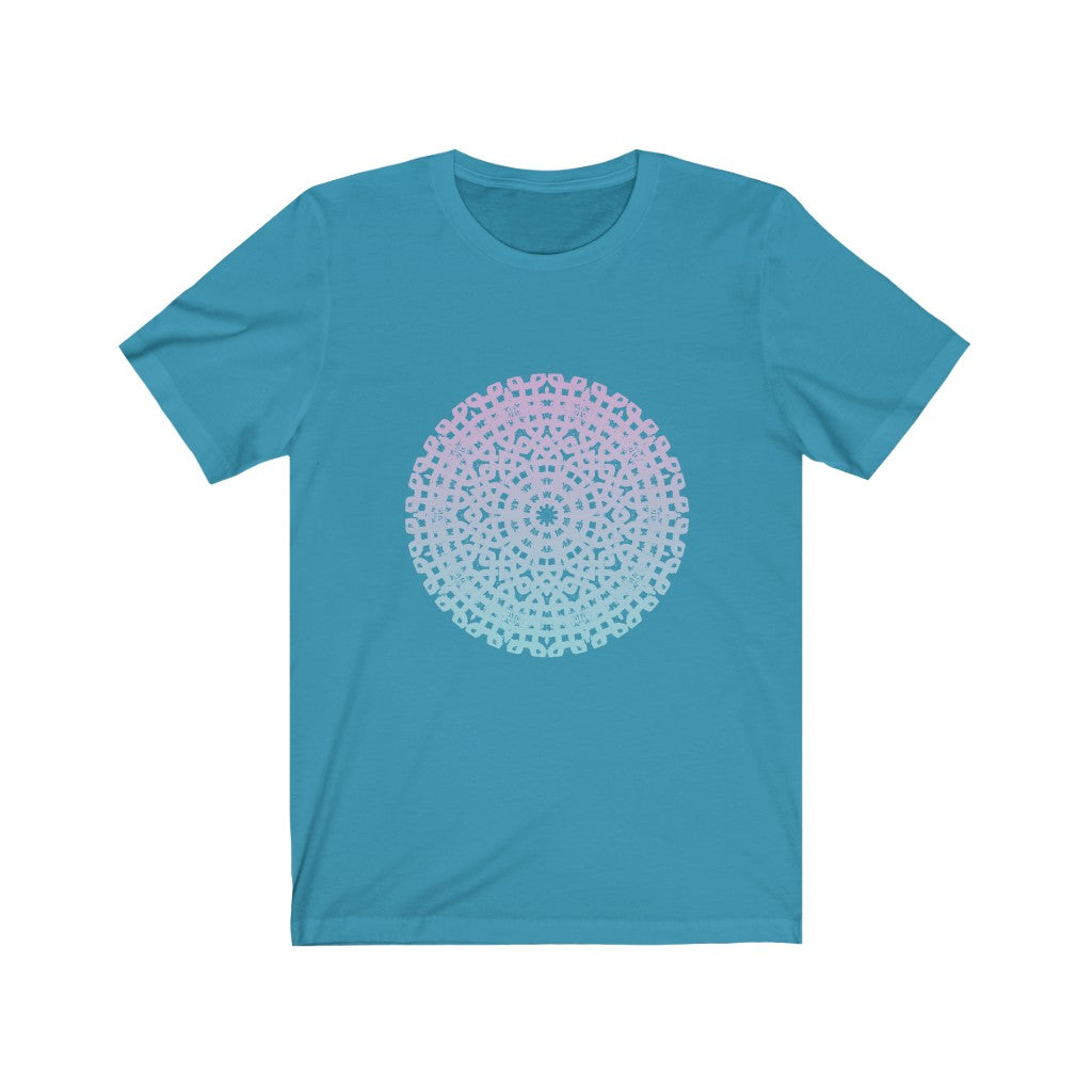 Pastel Celtic Knot Mandala Unisex Jersey Short Sleeve Tee
