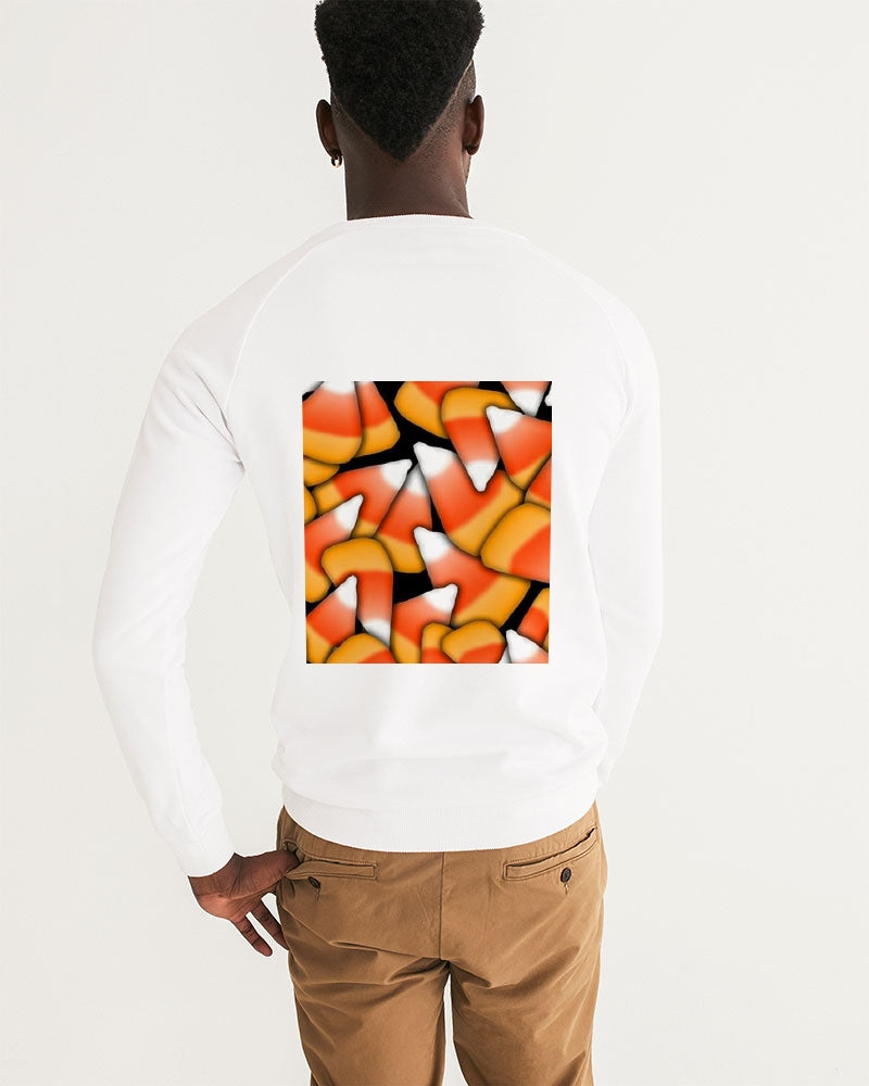 Candy Corn Pattern Men's Graphic Sweatshirt