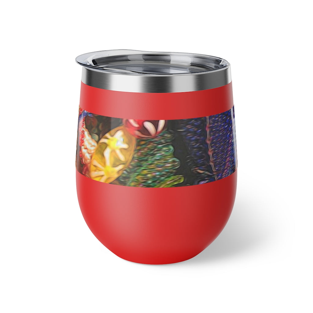 Beaded Jewelry Copper Vacuum Insulated Cup, 12oz