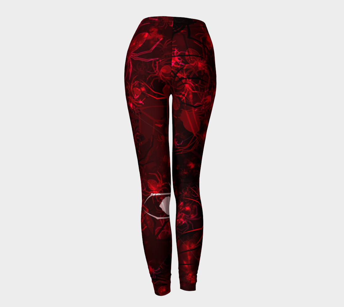 Red Spider Invasion Leggings