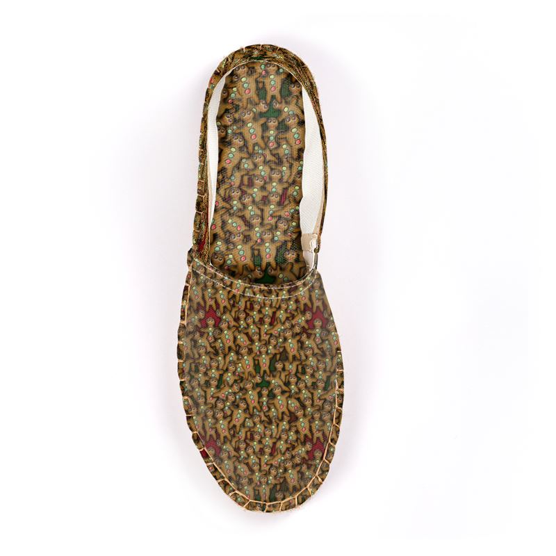 Gingerbread Cookie Espadrilles